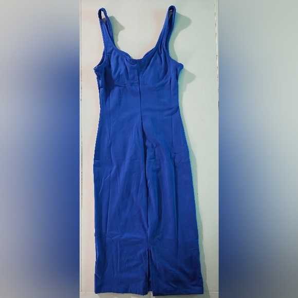 Jersey Midi Dress| Various Sizes| Royal Blue - Picture 6 of 7